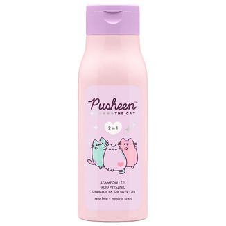 Pusheen, szampon i żel pod prysznic 2w1, 400 ml - zdjęcie produktu
