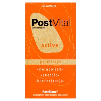 PostVital Active, 60 kapsułek KRÓTKA DATA - zdjęcie produktu