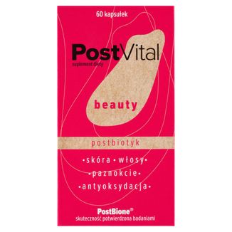 PostVital Beauty, 60 kapsułek KRÓTKA DATA - zdjęcie produktu