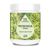 Ronney Professional Oil System Medium Porosity Hair, maska do włosów średnioporowatych z olejkiem moringa, 1000 ml - miniaturka zdjęcia produktu