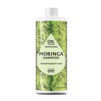 Ronney Professional Oil System Medium Porosity Hair, szampon do włosów średnioporowatych z olejkiem moringa, 1000 ml - zdjęcie produktu