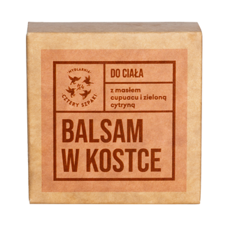 Cztery Szpaki, balsam do ciała w kostce, 55 g - zdjęcie produktu