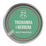 Cztery Szpaki, puszysty mus do ciała, truskawka i werbena, 150 ml - miniaturka zdjęcia produktu