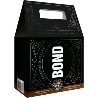 Zestaw Bond Tytoń, Whisky i Cedr, woda po goleniu, 100 ml + dezodorant, 150 ml USZKODZONE OPAKOWANIE - zdjęcie produktu