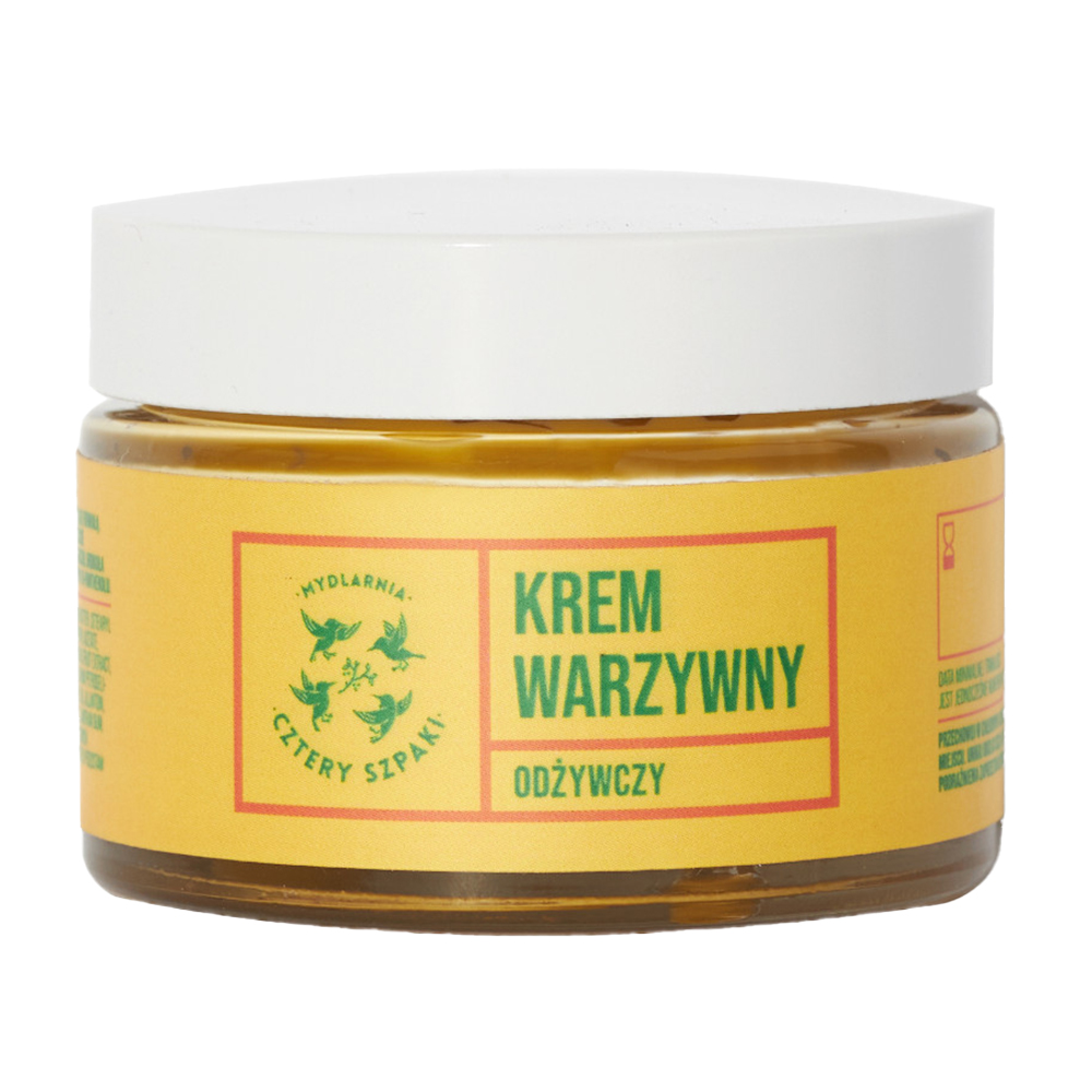 Mydlarnia Cztery Szpaki Cztery Szpaki, odżywczy krem warzywny, 50 ml — Składniki i ocena