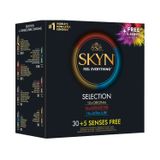 Unimil Skyn Selection, zestaw prezerwatyw, 30 sztuk + 5 sztuk gratis USZKODZONE OPAKOWANIE - miniaturka zdjęcia produktu