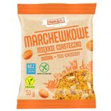Frank&Oli Marchewkowe, miękkie ciasteczko, miąższ kokosowy i rodzynki, 50 g - miniaturka zdjęcia produktu