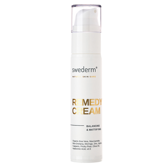 Swederm Remedy Cream, krem do twarzy, seboregulujący, skóra tłusta i mieszana, 50 ml - zdjęcie produktu