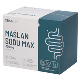 SEMA Lab Maślan Sodu Max 300 mg, 60 kapsułek o opóźnionym uwalnianiu - miniaturka zdjęcia produktu
