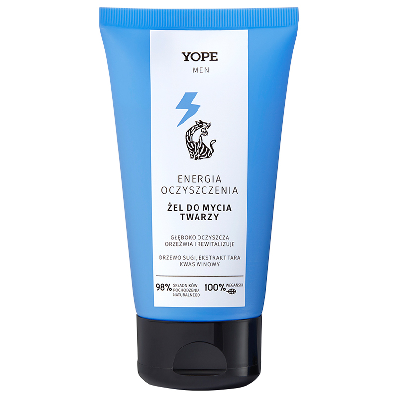 Nieznana Yope Men Wood Energia Oczyszczenia, żel do twarzy, 150 ml — Inhaltsstoffe und Bewertung