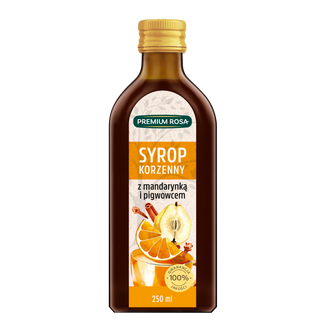 Premium Rosa Syrop korzenny z mandarynką i pigwowcem, 250 ml - zdjęcie produktu