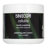 Bingospa Cellulite, cynamonowy peeling do ciała z lotosem, 600 g - miniaturka zdjęcia produktu