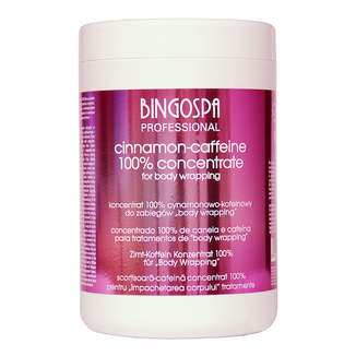 Bingospa Professional, koncentrat cynamonowo-kofeinowy do zabiegów body wrapping, 1000 g - zdjęcie produktu