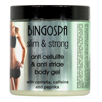 Bingospa Slim&Strong, żel antycellulitowy do ciała z centellą i kofeiną, 250 g - zdjęcie produktu