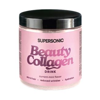 Supersonic Beauty Collagen Drink, smak porzeczka-mięta, 185 g - zdjęcie produktu