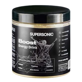 Supersonic Boost Energy Drink, smak melonowo-ogórkowy, 215 g KRÓTKA DATA - zdjęcie produktu