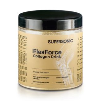 Supersonic FlexForce Collagen Drink, smak owoców tropikalnych, 216 g - zdjęcie produktu