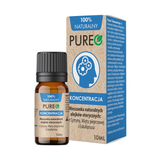Pureo Koncentracja, mieszanka naturalnych olejków eterycznych, 10 ml - zdjęcie produktu