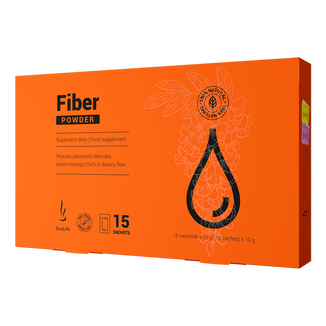 Duolife Fiber Powder, 10 g x 15 saszetek KRÓTKA DATA - zdjęcie produktu