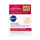 Nivea Vital Przeciwzmarszczkowy, krem nawilżający na dzien, 50 ml - miniaturka zdjęcia produktu