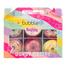 Bubble T Donut Fizzers, zestaw kul do kąpieli w kształcie pączków, w walizce, 6 x 58 g - miniaturka  zdjęcia produktu