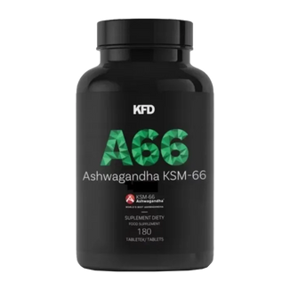 KFD A66 Ashwahandha KSM-66, 180 tabletek - zdjęcie produktu