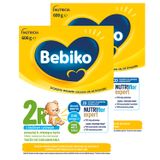 Zestaw Bebiko 2R Nutriflor Expert, mleko następne z kleikiem ryżowym, powyżej 6 miesiąca, 2 x 600 g - miniaturka zdjęcia produktu