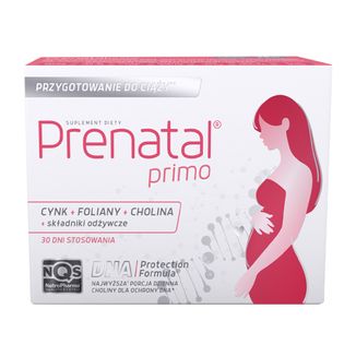 Prenatal Primo, 30 kapsułek - zdjęcie produktu