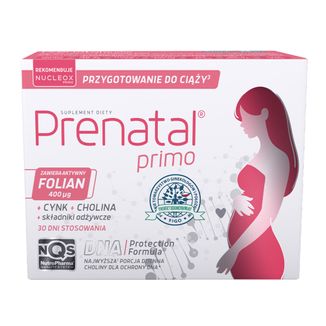 Prenatal Primo, 30 kapsułek - zdjęcie produktu