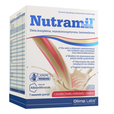 Olimp Nutramil Complex, preparat odżywczy, smak biała czekolada z malinami, 72 g x 7 saszetek - miniaturka zdjęcia produktu