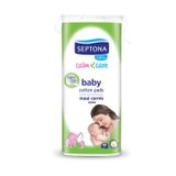 Septona Baby Calm n Care, płatki kosmetyczne dla niemowląt, 100% bawełna, 90 sztuk - miniaturka zdjęcia produktu