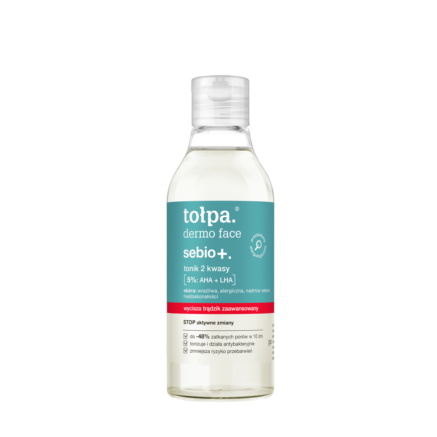Tołpa Tołpa dermo face sebio+, tonik, 2 kwasy, 200 ml
