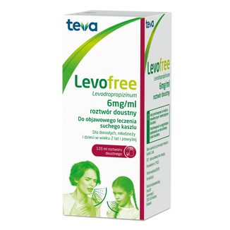 Levofree 6 mg/ml, od 2 lat, 120 ml - zdjęcie produktu