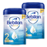 Zestaw Bebilon Profutura CesarBiotik 2, mleko następne, po 6 miesiącu, 2 x 800 g - miniaturka  zdjęcia produktu