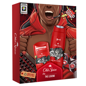 Zestaw Old Spice Gamer, dezodorant w sztyfcie, Wolfthorn, 50 ml + żel pod prysznic 3w1, Wolfthorn, 250 ml - zdjęcie produktu