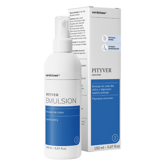 Verdelove Pityver, emulsja do ciała na łupież pstry, 150 ml - zdjęcie produktu