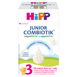 HiPP 3 Junior Combiotik, produkt na bazie mleka, po 1 roku, 550 g HiPP 3 Junior Combiotik, produkt na bazie mleka, po 1 roku, 550 g - miniaturka zdjęcia produktu