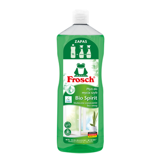 Frosch, płyn do mycia szyb, Bio Spirit, zapas, 1000 ml - zdjęcie produktu