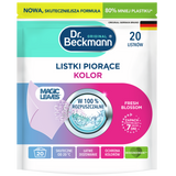 Dr. Beckmann Magic Leaves, listki piorące, Kwiatowa Świeżość, kolor, 20 sztuk - miniaturka zdjęcia produktu