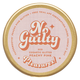 Ministerstwo Dobrego Mydła Facegroovin' Eco Glitter, bio brokat do zdobienia ciała i twarzy, Peachy Pink, 10 g - miniaturka zdjęcia produktu