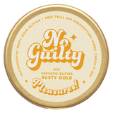 Ministerstwo Dobrego Mydła Facegroovin' Eco Glitter, bio brokat do zdobienia ciała i twarzy, Rusty Gold, 10 g - miniaturka zdjęcia produktu