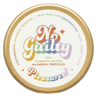 Ministerstwo Dobrego Mydła Facegroovin' Eco Glitter, bio brokat do zdobienia ciała i twarzy, Rainbow Freckles, 10 g KRÓTKA DATA - zdjęcie produktu
