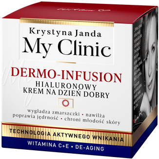 Janda My Clinic Dermo-Infusion, hialuronowy krem na dzień dobry, 50 ml KRÓTKA DATA - zdjęcie produktu