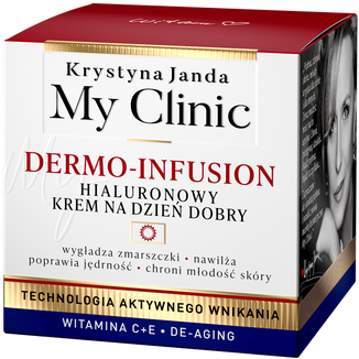 Janda My Clinic Dermo-Infusion, hialuronowy krem na dzień dobry, 50 ml - zdjęcie produktu