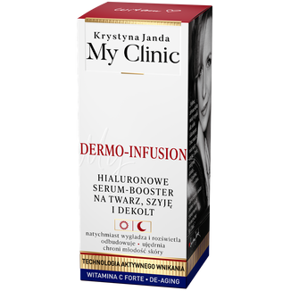 Janda My Clinic Dermo-Infusion, hialuronowe serum-booster, 30 ml KRÓTKA DATA - zdjęcie produktu