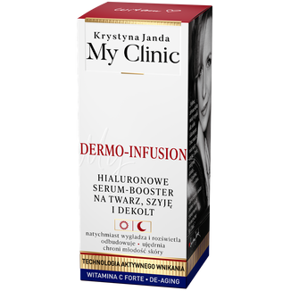 Janda My Clinic Dermo-Infusion, hialuronowe serum-booster, 30 ml - zdjęcie produktu