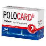 Polocard 150 mg, 120 tabletek dojelitowych USZKODZONE OPAKOWANIE - miniaturka zdjęcia produktu