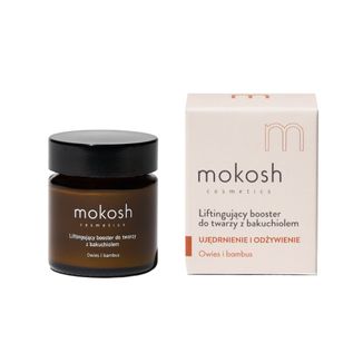 Mokosh, liftingujący booster do twarzy z bakuchiolem, owies i bambus, 30 ml - zdjęcie produktu