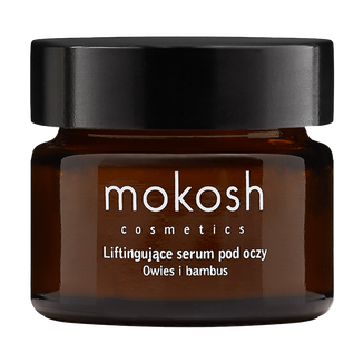 Mokosh, liftingujące serum pod oczy, owies i bambus, 15 ml - zdjęcie produktu