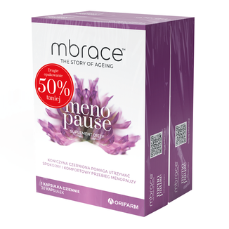 Mbrace Menopause, 2 x 30 kapsułek - zdjęcie produktu